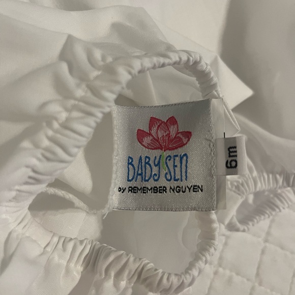 Baby Sen by Remember Nyguen Peter Pan Collar Bodysuit - Picture 3 of 4